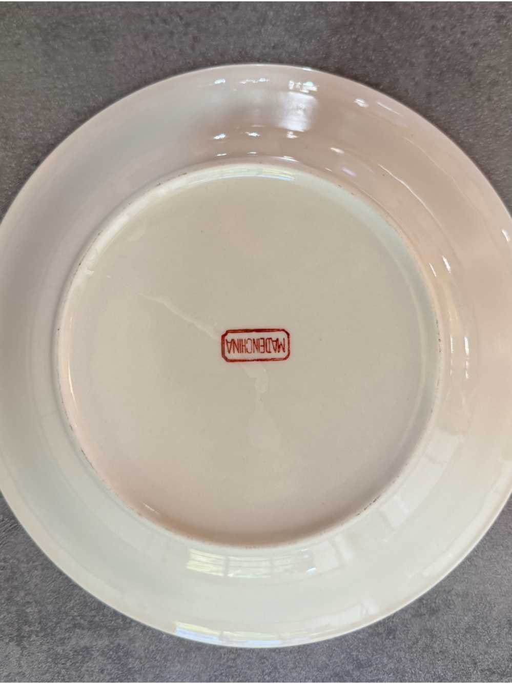 Pumpkin Pie Ceramic Baking Dish - Cream with Orange & Green - Picture 2 of 5
